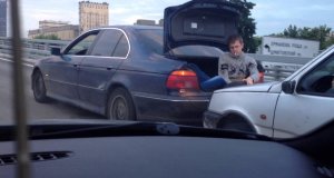 Holowanie auta po rosyjsku