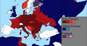II wojna światowa - dzień po dniu na mapie