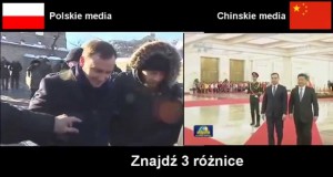 Polskie media vs chińskie media
