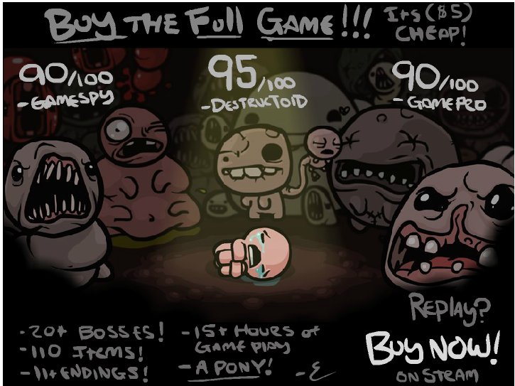 the binding of isaac demo hacked