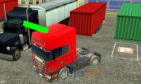 Parking dla ciężarówek 3D