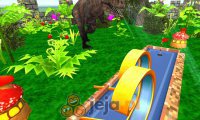 Mini golf z dinozaurami