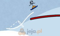 Przygody chłopca kreskówki: Snowboard