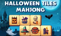 Halloweenowy mahjong