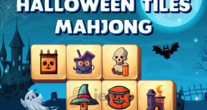 Halloweenowy mahjong