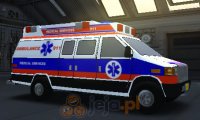 Ambulans: Trójwymiarowe parkowanie