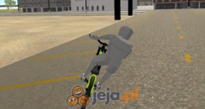Symulator jazdy na rowerze