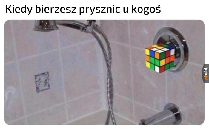 Gdzie tu się odkręca wodę?!