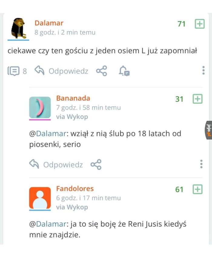 Moim zdaniem nadal pamięta