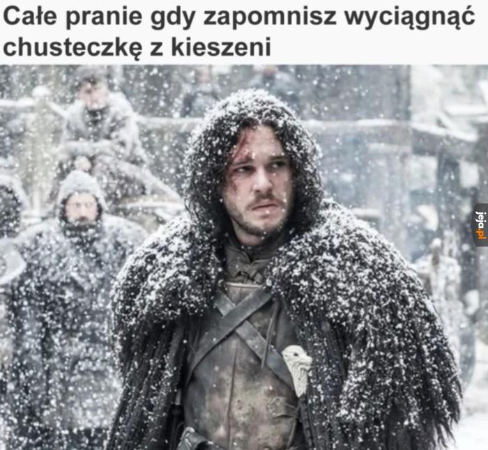 Nie da się tego po prostu wytrzepać