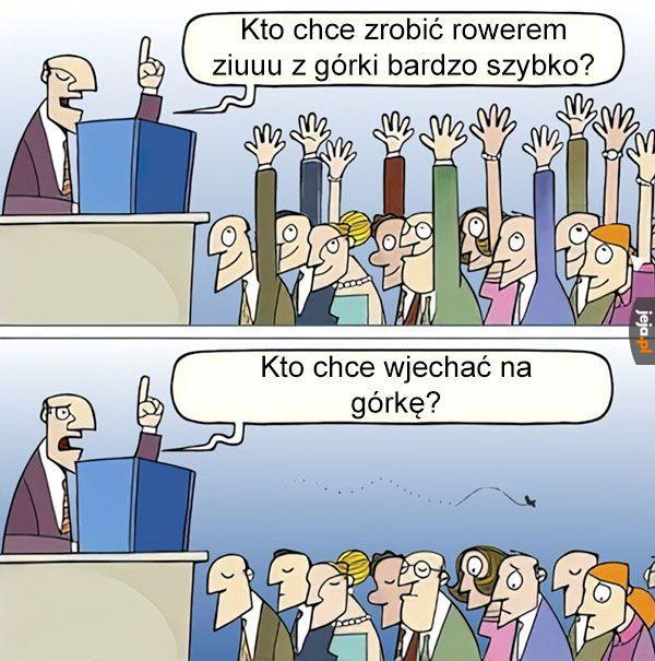 Na zjazd trzeba zasłużyć