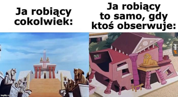 Nie lubię patrzenia przez ramię