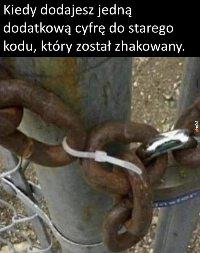 Bezpieczeństwo to podstawa