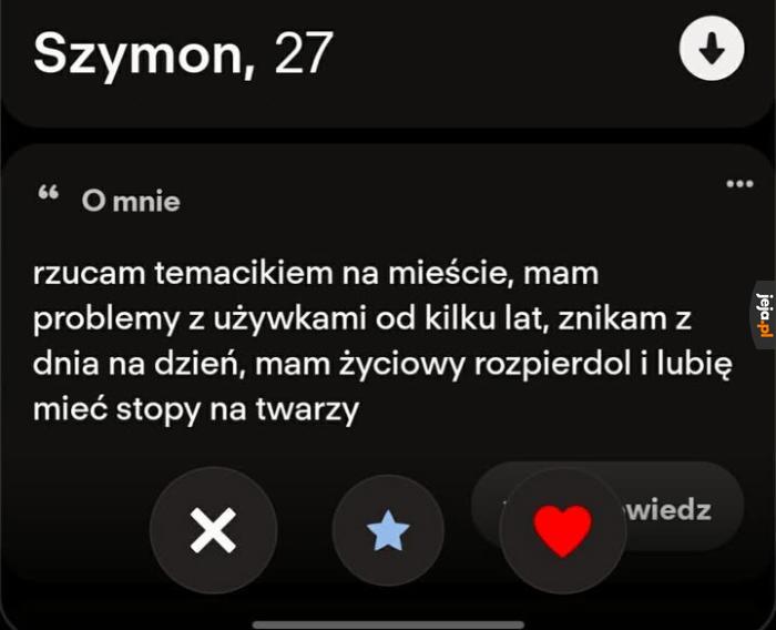 Ziomek jest jak otwarta książka