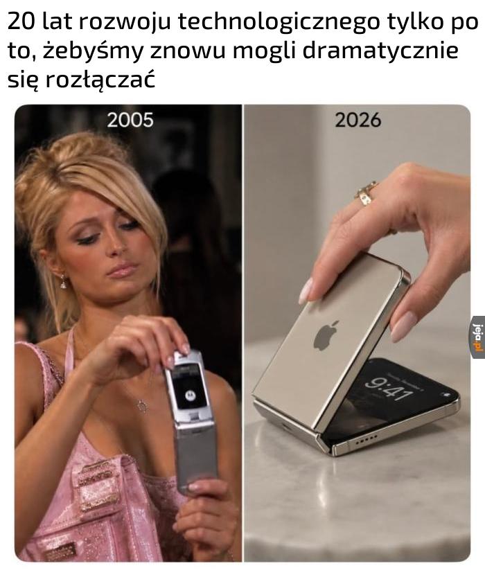 *nieprzejednane trzaśnięcie klapką*