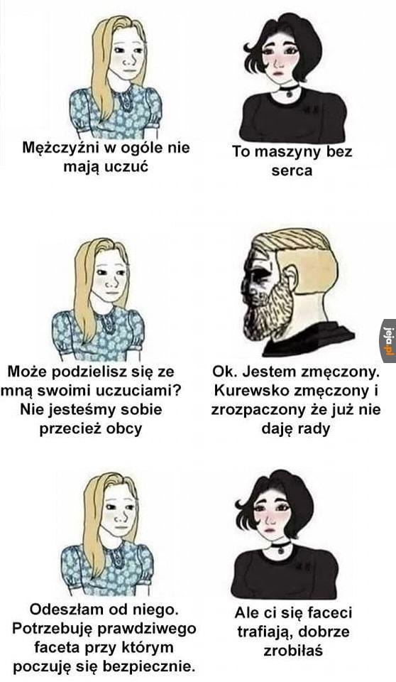 Faceci też mają swoje za uszami oczywiście