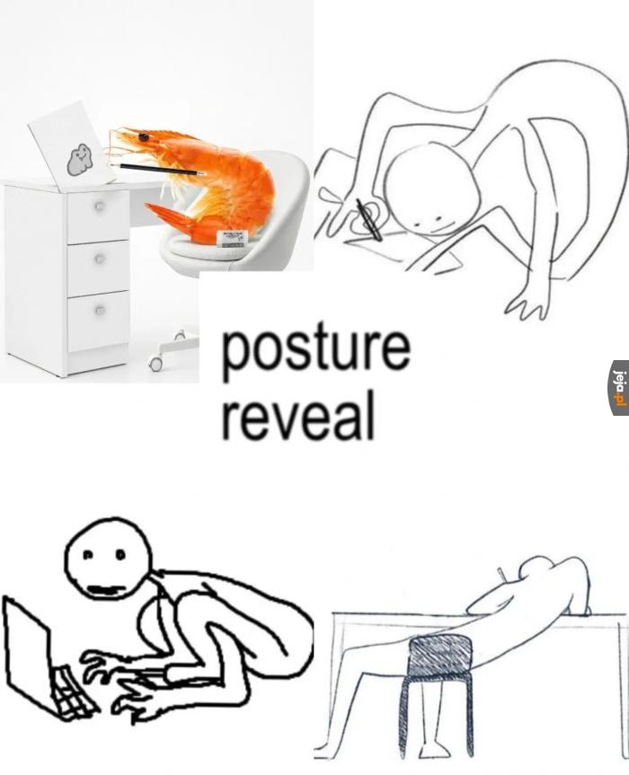 Tak właśnie siedzę