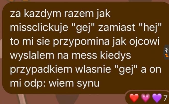 Tata ma świadomość
