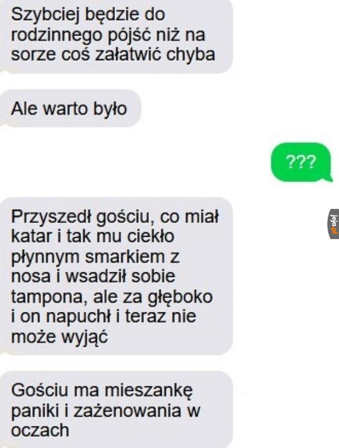 Troszkę niezręcznie
