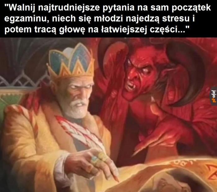 Witamy z powrotem w szkole / na sesji poprawkowej