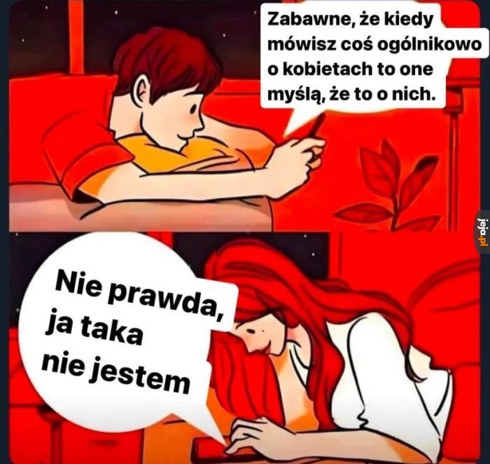 Ja też taka nie jestem