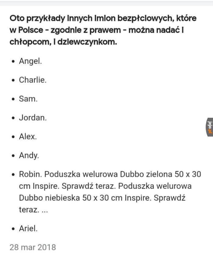 Trochę długie