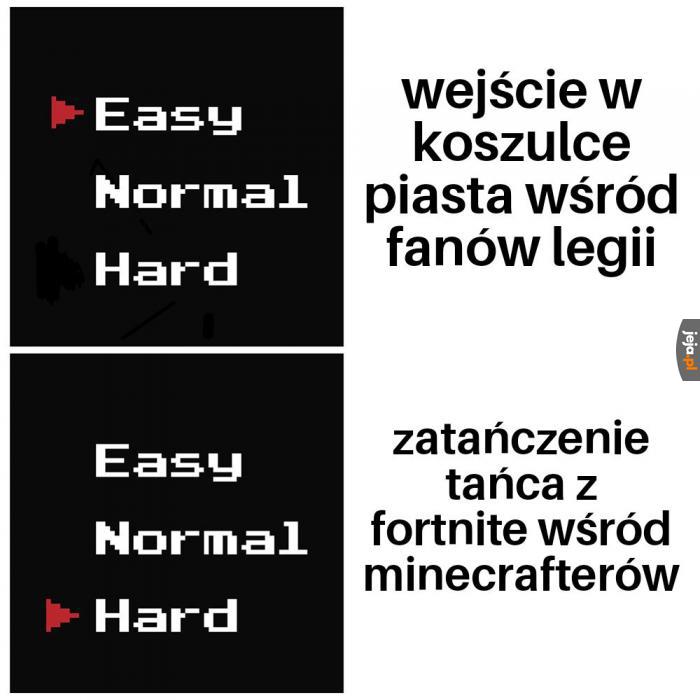 Jestem hardkorem!