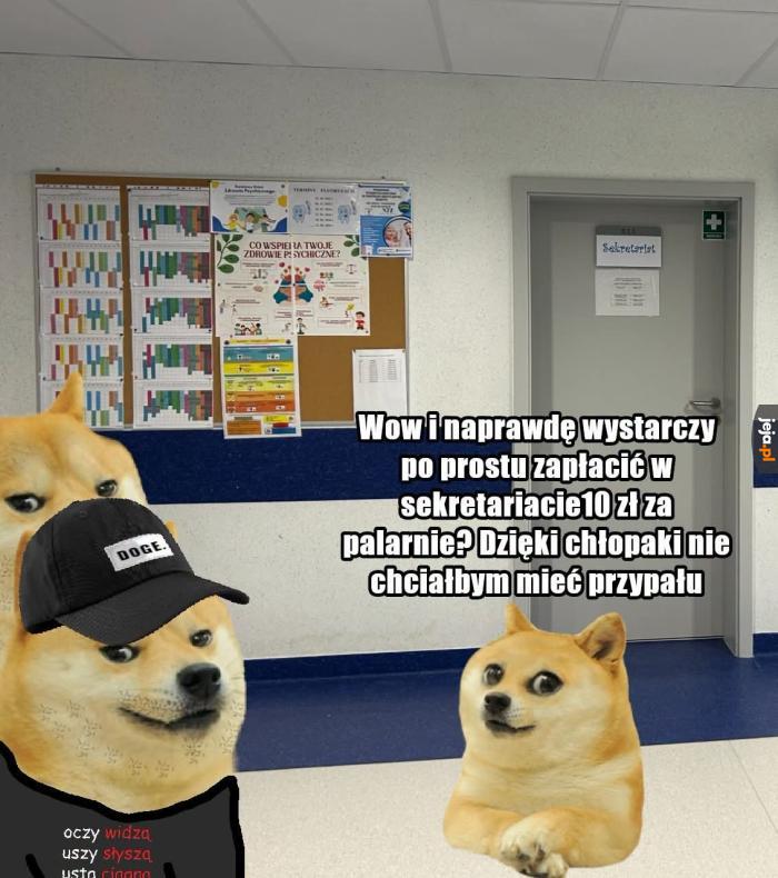 No, tak było. Nie zmyślam.