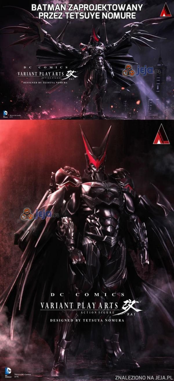 Batman zaprojektowany przez Tetsuye Nomure