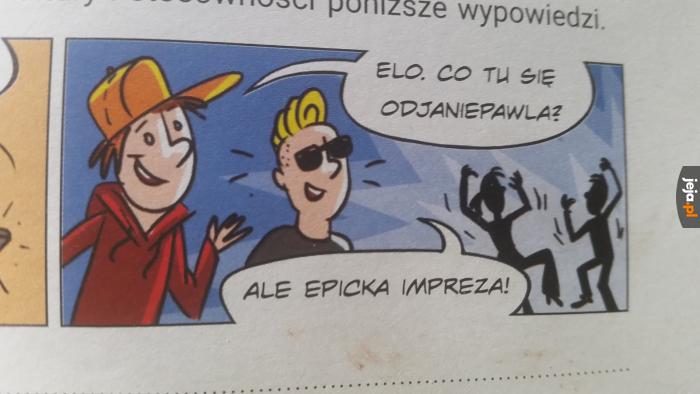 Fragment mojego zeszytu ćwiczeń