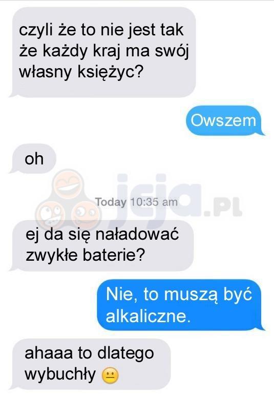 Czasem mam wrażenie, że mój kumpel to idiota