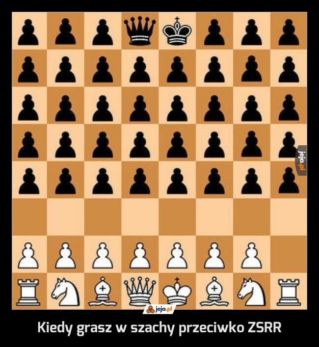 Kiedy grasz w szachy przeciwko ZSRR