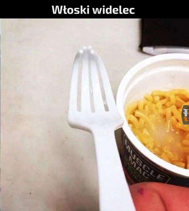 Włoski widelec