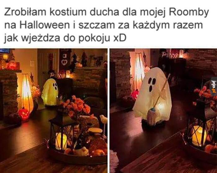 Uuuu jestem duchem!