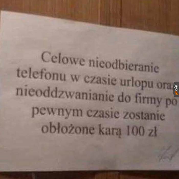 Znaj swoje obowiązki