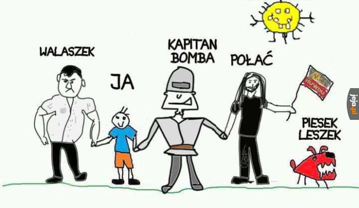 Typowa Polska rodzina