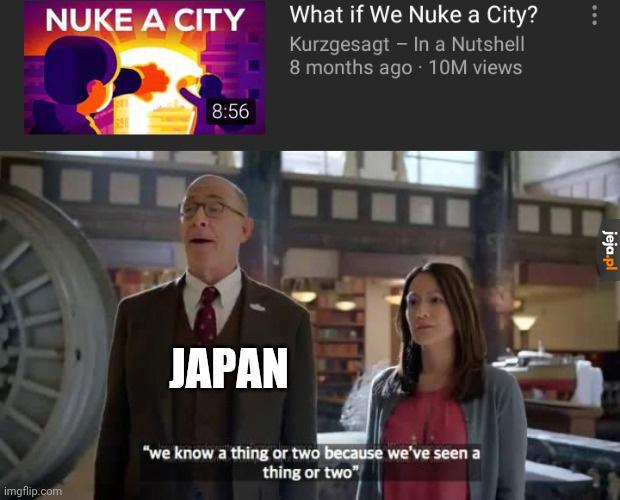 Co się stanie jak zbombardujemy miasto? Głos oddajemy Japonii