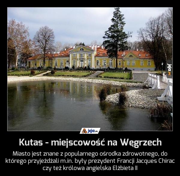 Kutas - miejscowość na Węgrzech