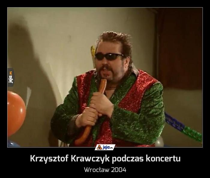 Krzysztof Krawczyk podczas koncertu