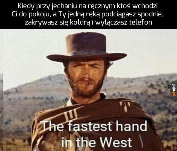 Najszybsza ręka na Dzikim Zachodzie