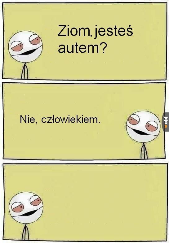 Ziom, jesteś autem?