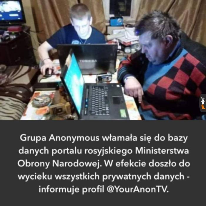 Hakerzy w akcji