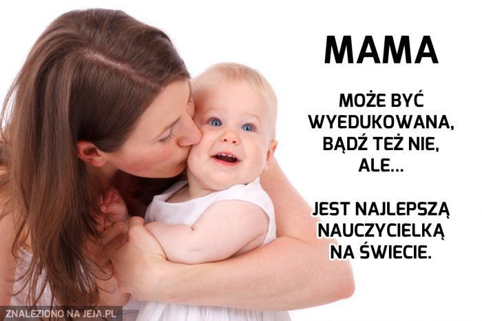Uczy nas miłości i życia