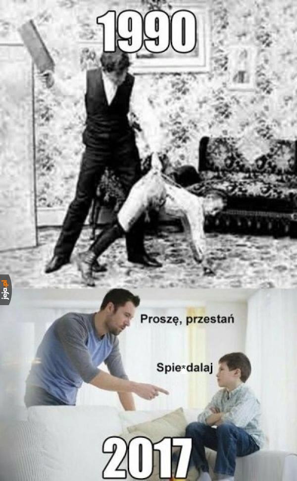 Wychowanie kiedyś i dziś