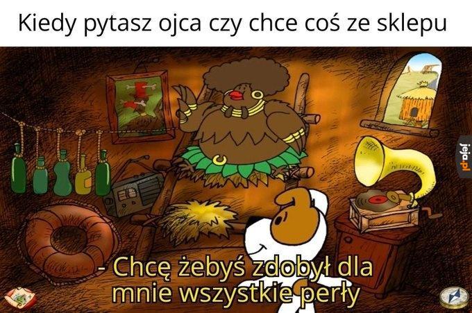 Nie rel, nic nie kupuje mu