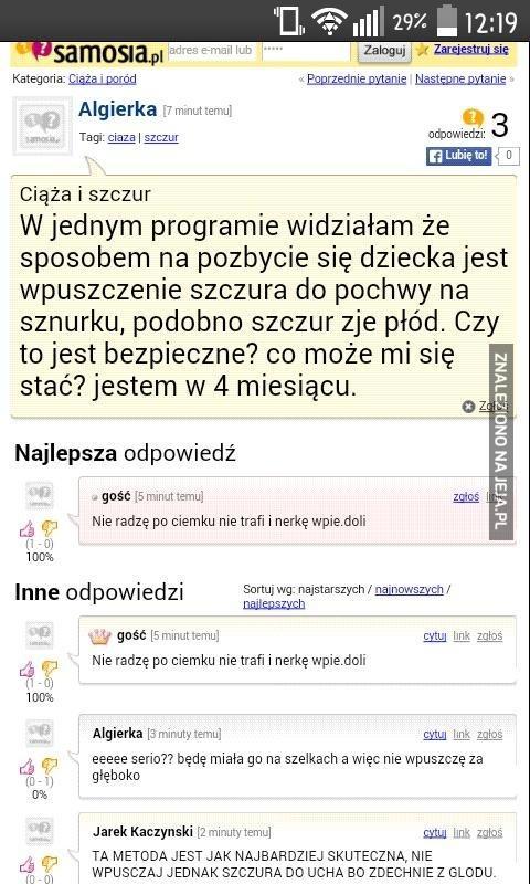 Co ja robię w tej części internetu?