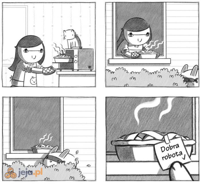 Żeby się uśmiechnęła