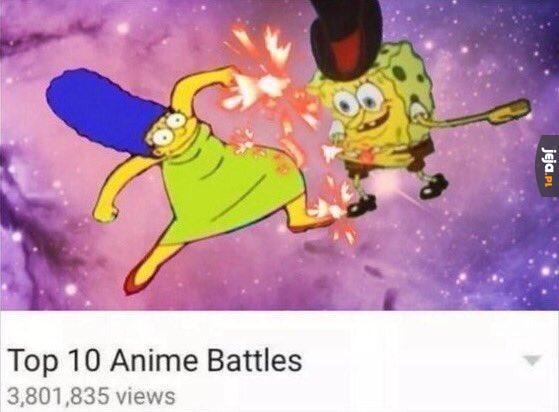 Bitwy w anime