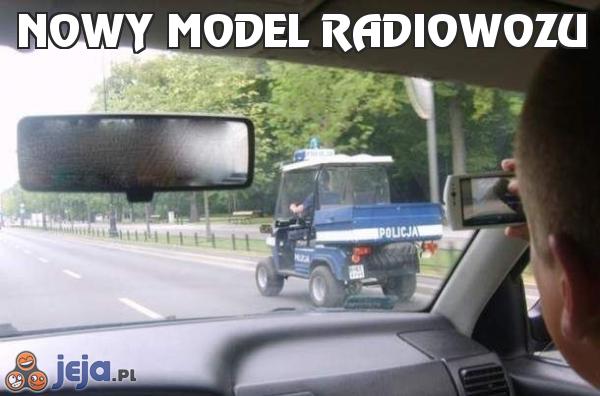 Nowy model radiowozu