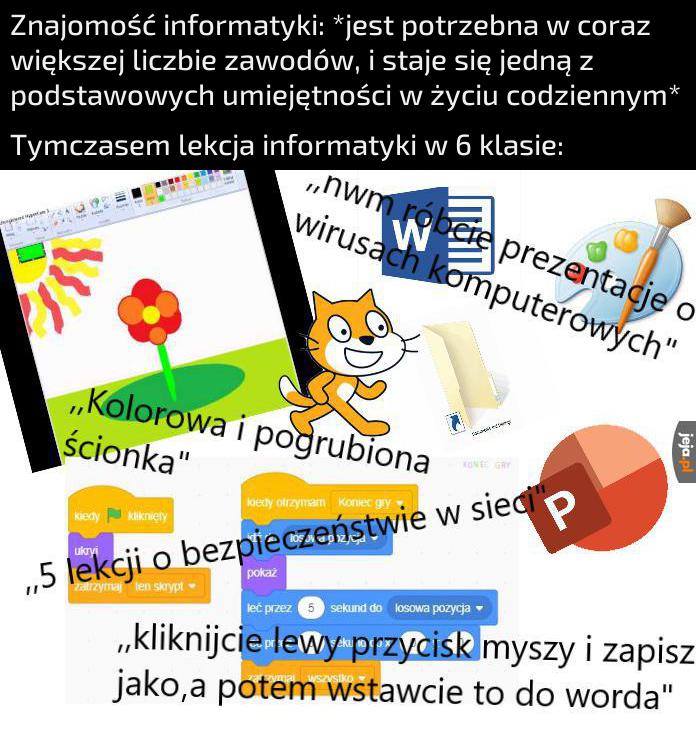 I takim sposobem wszystkiego trzeba się dowiedzieć samemu